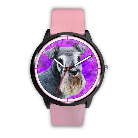 Amazing Schnauzer Dog Print Wrist Watch