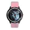 Amazing Russian Blue Cat Print Wrist Watch