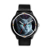 Amazing Russian Blue Cat Print Wrist Watch