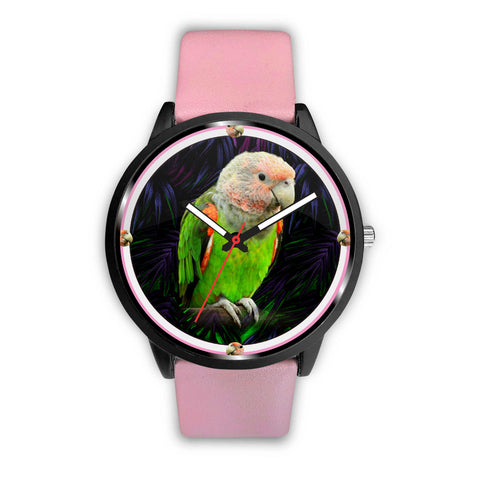 Lovely Poicephalus Parrot Print Wrist Watch