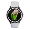 Lovely Poicephalus Parrot Print Wrist Watch