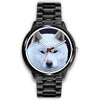 Hokkaido Dog Print Wrist Watch