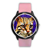 Lovely Cheetoh Cat Print Wrist Watch
