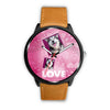 Siberian Husky Love Print Wrist Watch