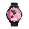 Whippet Love Print Wrist Watch