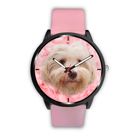 Havanese Dog Print Wrist Watch