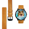 Shetland Sheepdog Print Wrist Watch