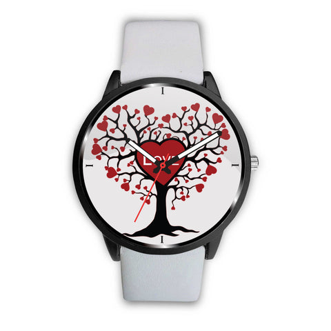 Love Tree Print Wrist Watch