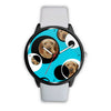 Basset fauve de bretagne dog Print Wrist Watch