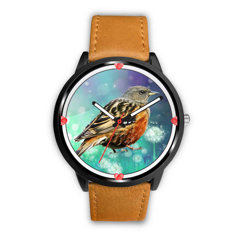 Accentor Bird Print Wrist Watch