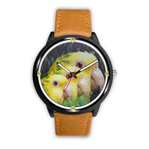 Amazon Parrot Print Wrist Watch