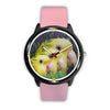 Amazon Parrot Print Wrist Watch