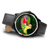 Amazon Red Headed Parrot Print Wrist Watch