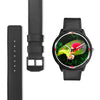 Amazon Red Headed Parrot Print Wrist Watch