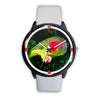 Amazon Red Headed Parrot Print Wrist Watch