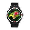 Amazon Red Headed Parrot Print Wrist Watch