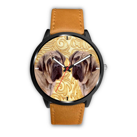 English Mastiff Dog Print Wrist Watch