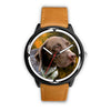 Braque Francais Dog Print Wrist Watch