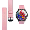 Lovely Scarlet Macaw Parrot Print Wrist Watch