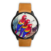 Lovely Scarlet Macaw Parrot Print Wrist Watch