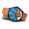 Vizsla dog Print Wrist Watch