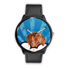 Vizsla dog Print Wrist Watch