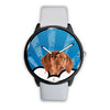 Vizsla dog Print Wrist Watch