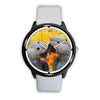 Lovely Spix's Macaw Parrot Print Wrist Watch