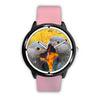 Lovely Spix's Macaw Parrot Print Wrist Watch