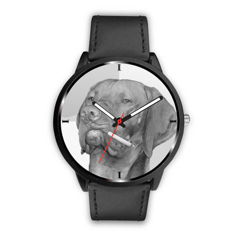 Vizsla Smoking Print Wrist Watch