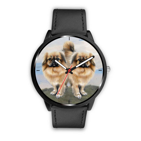 Awesome Tibetan Spaniel Dog Print Wrist Watch