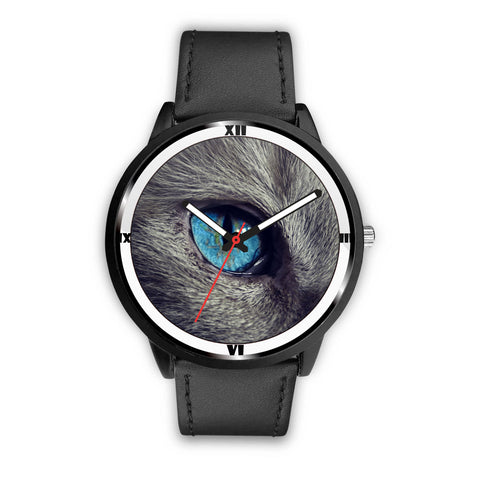 Cat Eye Print Wrist Watch