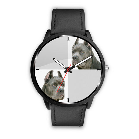 Cane Corso B/W Print Wrist Watch