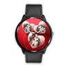 Saluki dog Print Wrist Watch