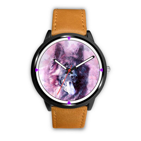 Amazing German Shepherd Dog Art Print Wrist Watch