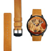 Cute Irish Terrier Dog Print Wrist Watch