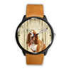 Cute Basset Hound Print Wrist Watch