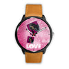 Bluetick Coonhound Dog Love Print Wrist Watch