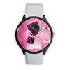 Bluetick Coonhound Dog Love Print Wrist Watch