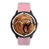 Roaring Lion Print Wrist Watch