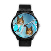 Cute Collie Dog Print Wrist Watch