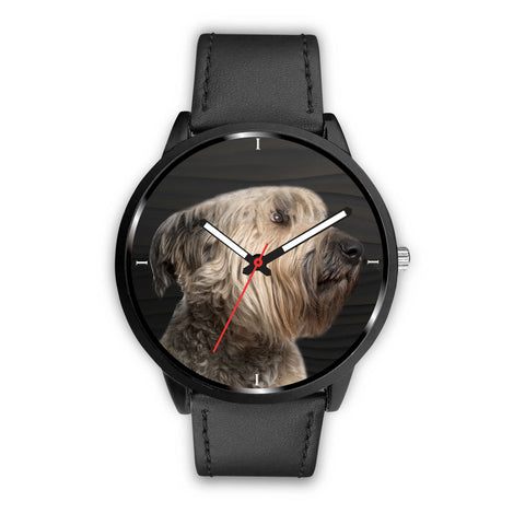 Cute Bouvier des Flandres Dog Print Wrist Watch