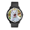 White Shepherd Print Wrist Watch