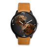 Cute Rhodesian Ridgeback Dog Print Wrist Watch