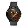 Cute Rhodesian Ridgeback Dog Print Wrist Watch