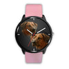 Cute Rhodesian Ridgeback Dog Print Wrist Watch