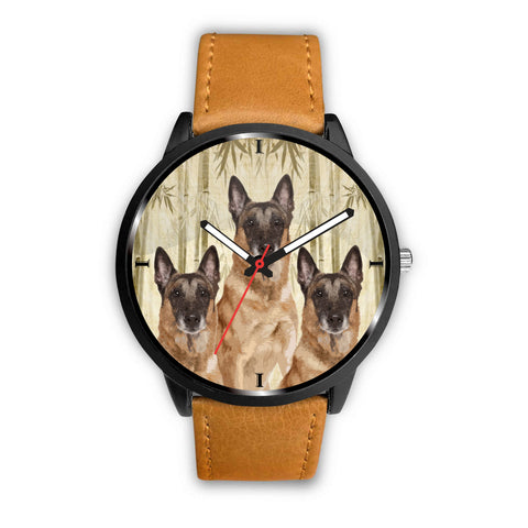 Belgian Malinois Dog Print Wrist Watch