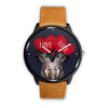 Cesky Terrier Love Print Wrist Watch
