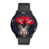 Cesky Terrier Love Print Wrist Watch