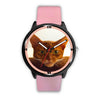 Lovely Abyssinian Cat Print Wrist Watch